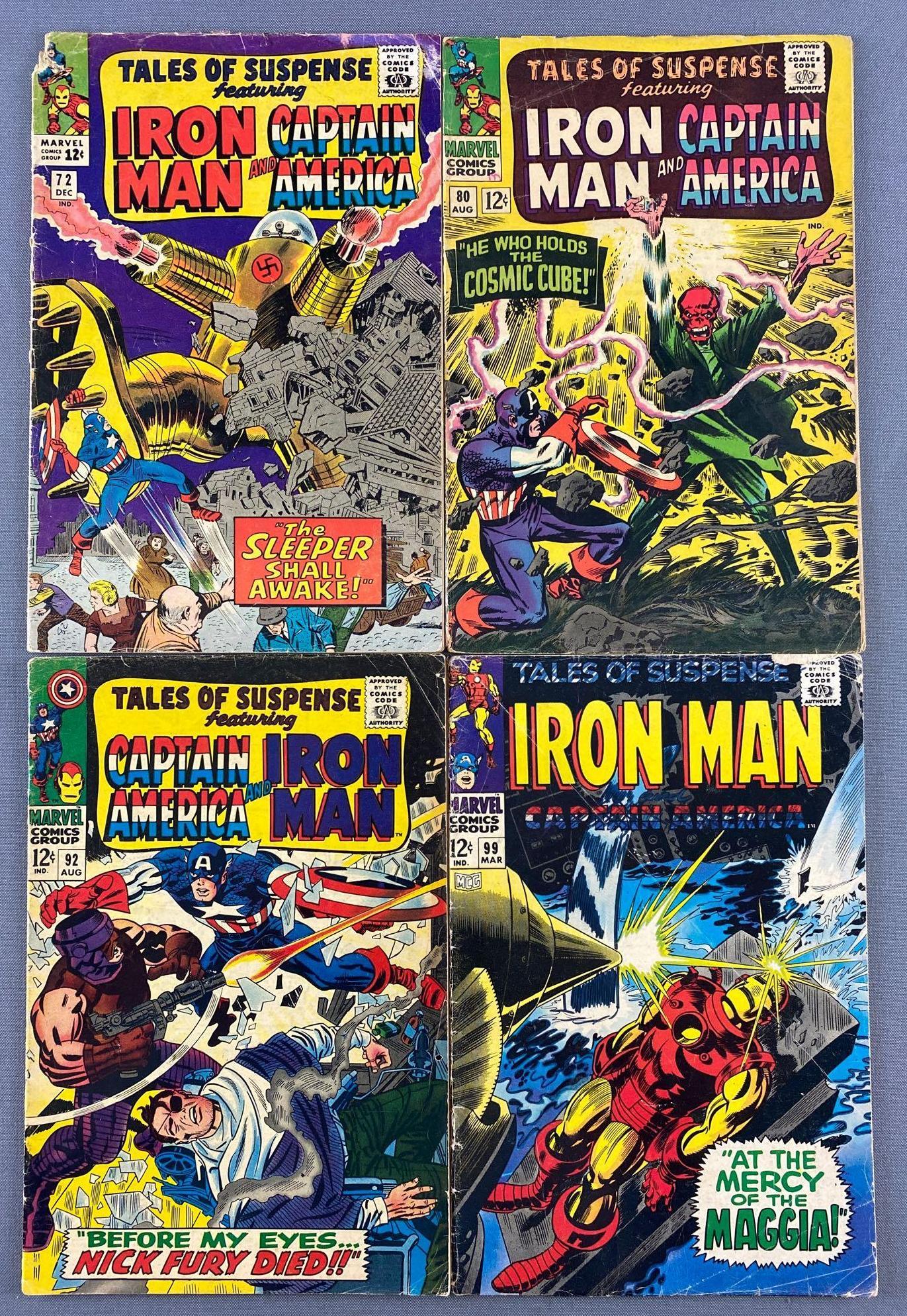 Group of 4 Marvel Comics Tales of Suspense Comic Books (1 of 13)