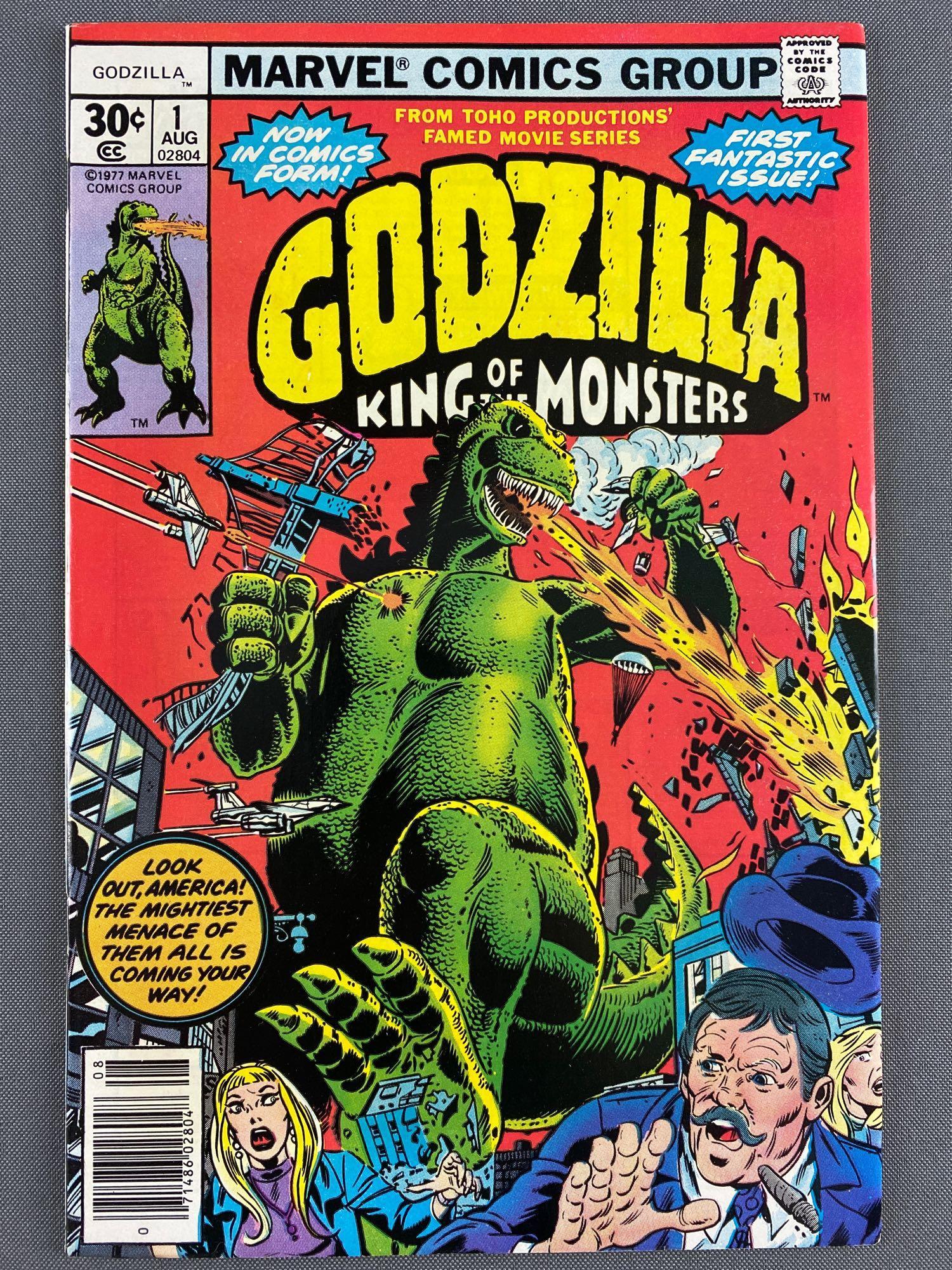 Marvel Comics Godzilla No. 1 Comic Book (1 of 8)