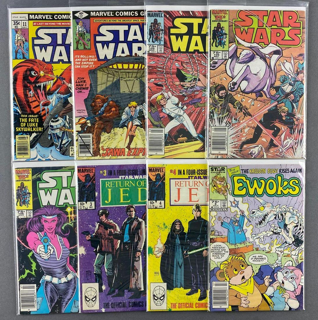 Group of 8 assorted Marvel Comics Star Wars Comic Books (1 of 3)