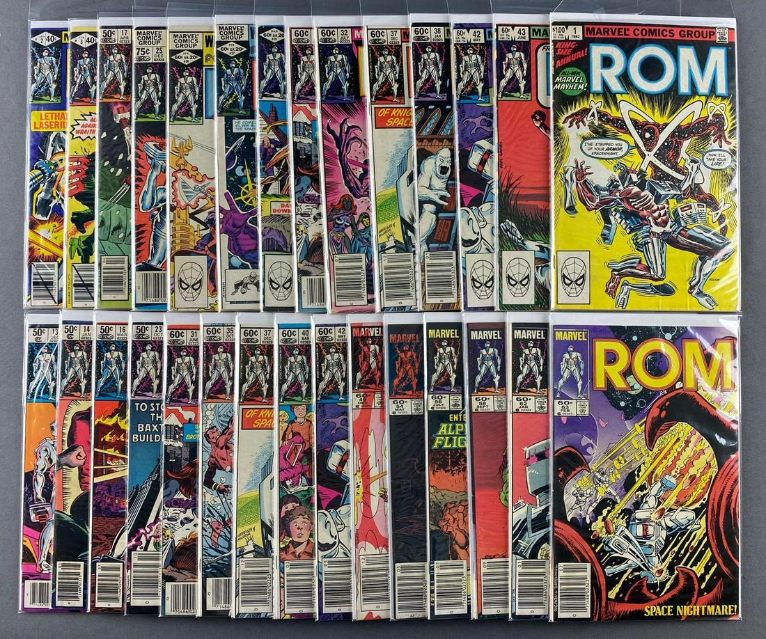 Group of 29 Marvel Comics ROM Comic Books (1 of 3)