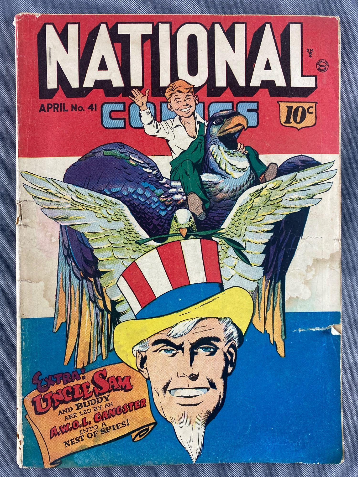 Comic Magazines National Comics No. 41 Comic Book (1 of 8)