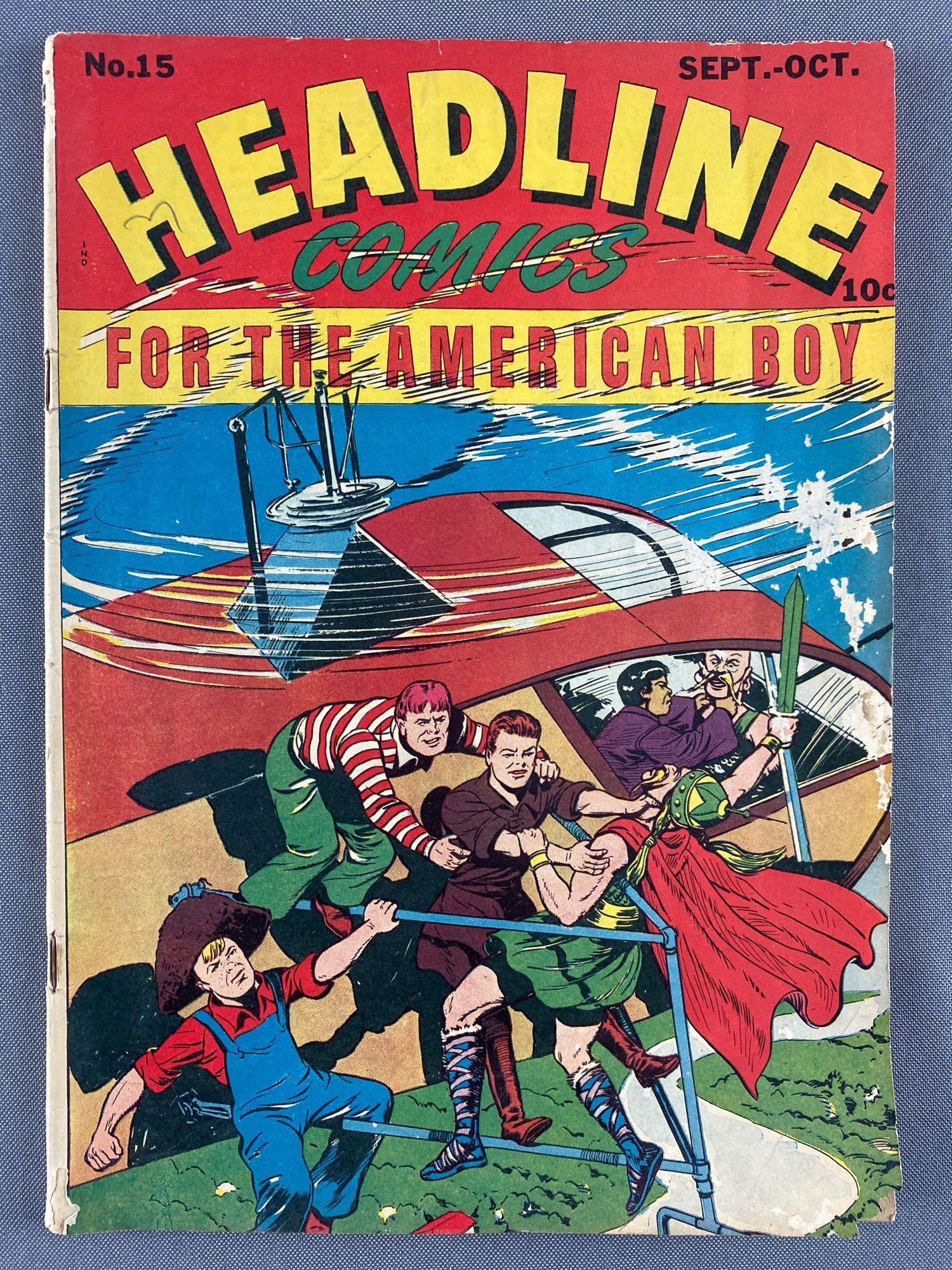 American Boy Comics Headline Comics No. 15 Comic Book (1 of 8)