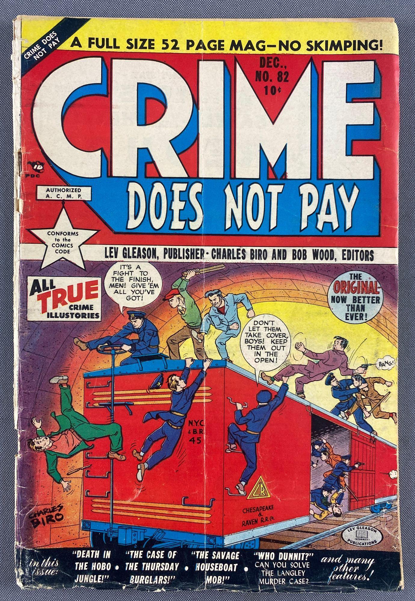 Lev Gleason Publications Crime Does Not Pay No. 82 (1 of 8)