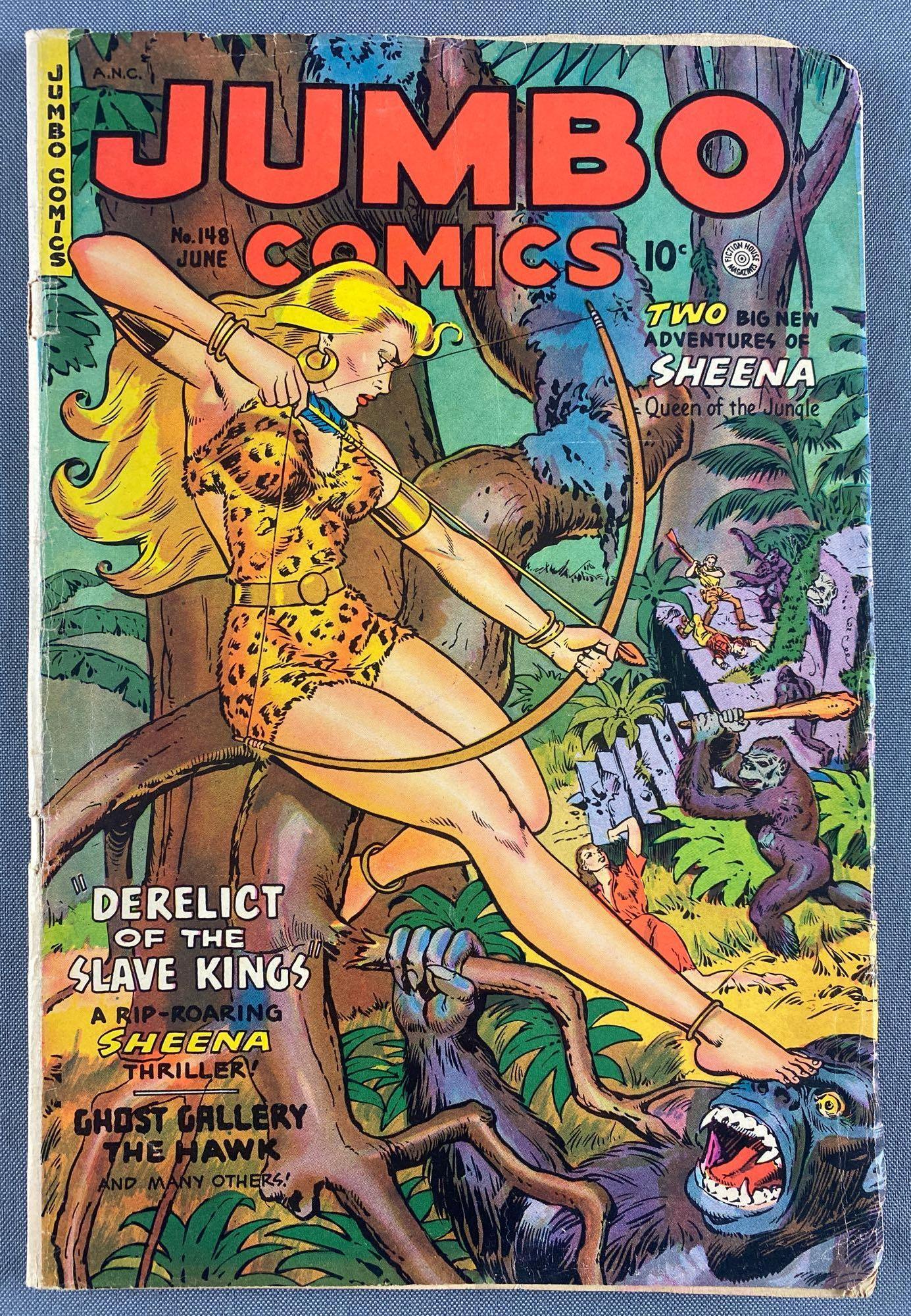 Real Adventures Pub. Co. Jumbo Comics No. 148 Comic (1 of 8)