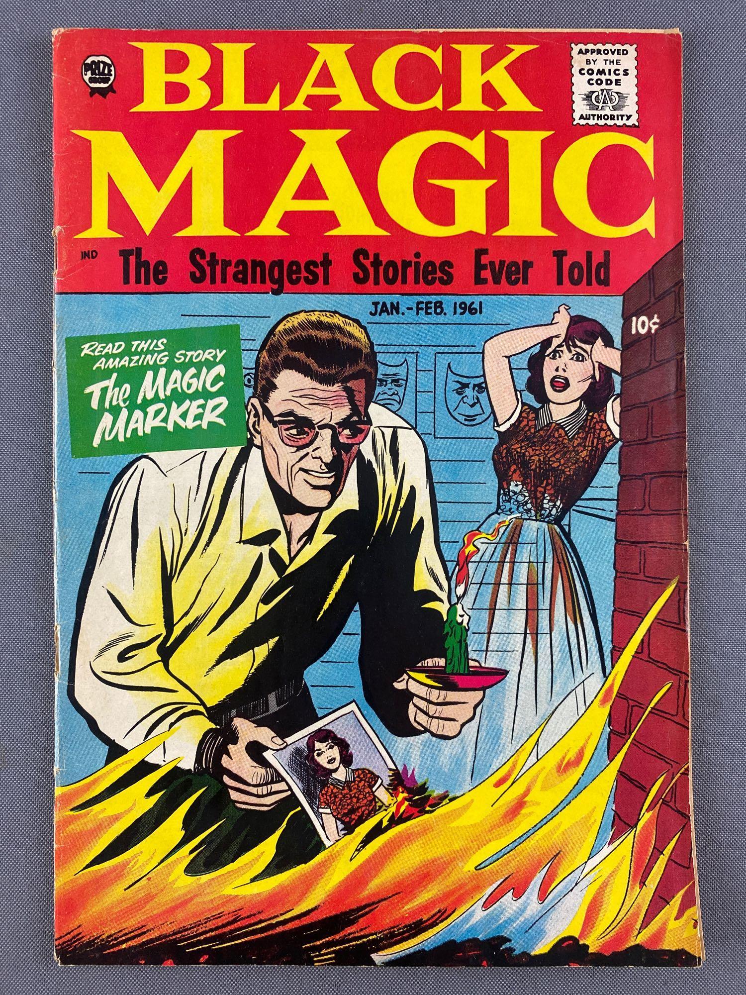 Crestwood Publishing Black Magic No. 6 Comic Book (1 of 8)