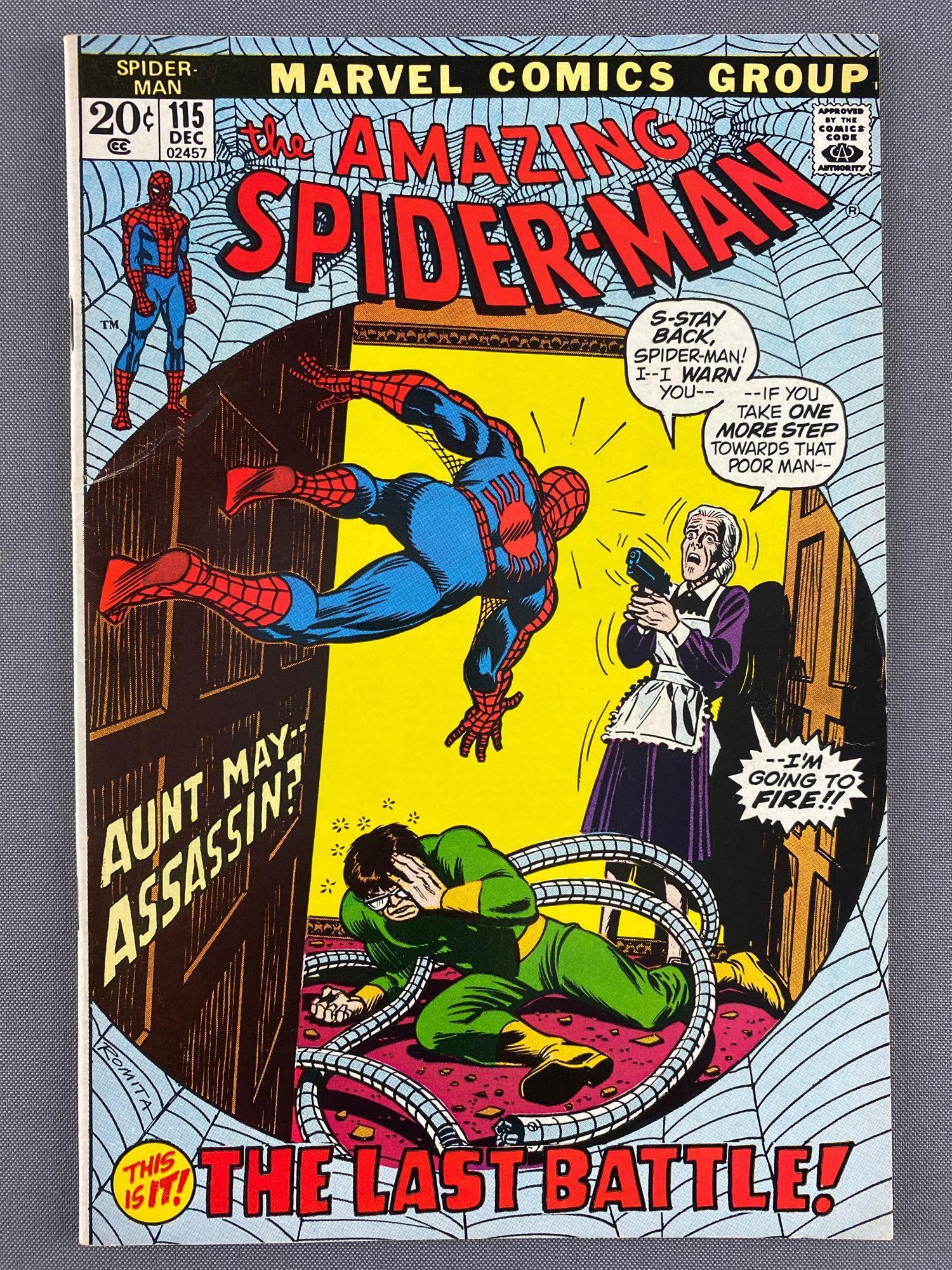 Marvel Comics The Amazing Spider-Man No. 115 Comic Book (1 of 8)