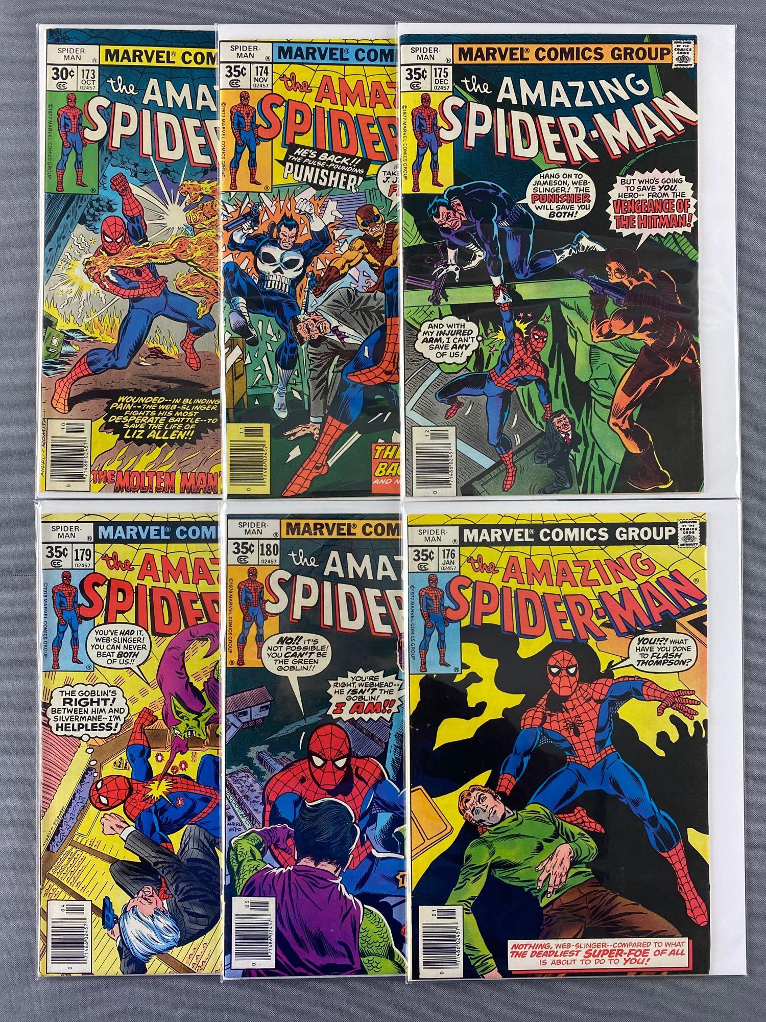 Group of 6 Marvel Comics The Amazing Spider-Man Comic (1 of 3)