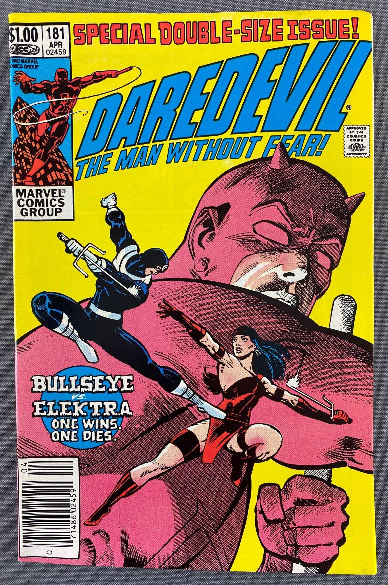 Marvel Comics Daredevil No. 181 Comic Book (1 of 8)