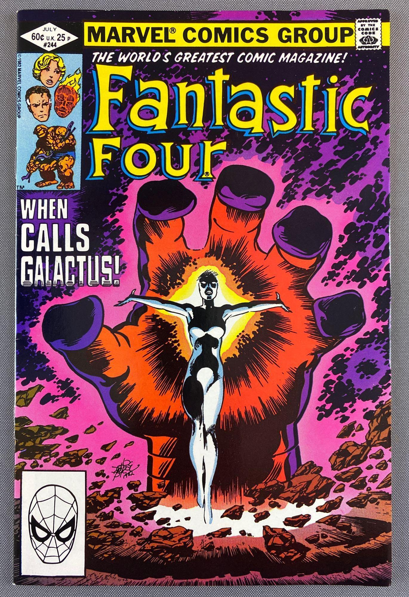 Marvel Comics The Fantastic Four No. 244 Comic Book (1 of 8)