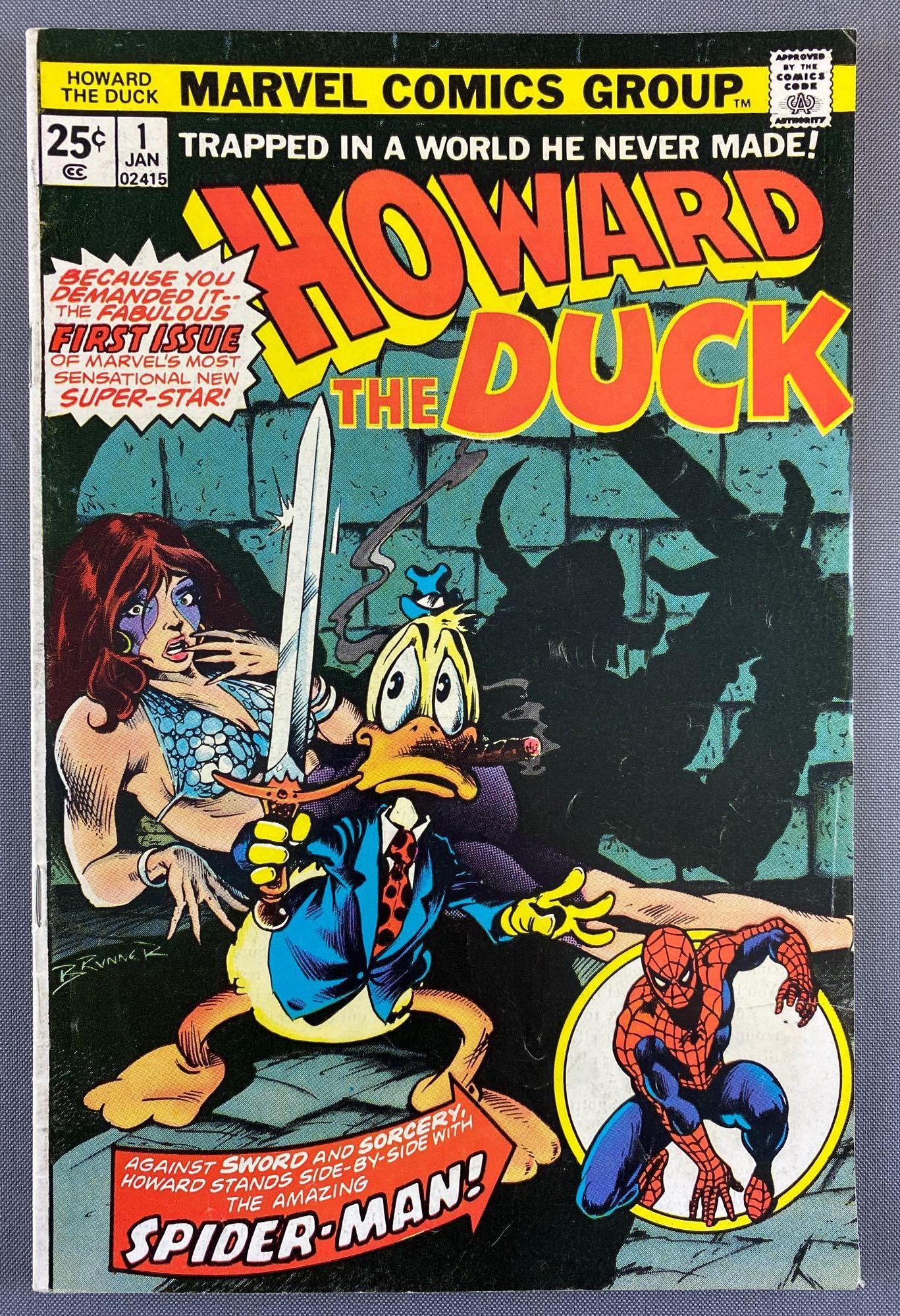 Marvel Comics Howard The Duck No. 1 Comic Book (1 of 8)