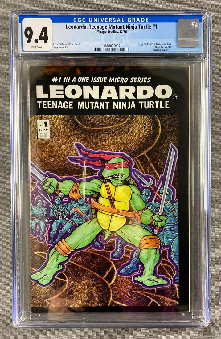 Mirage Studios Leonardo No. 1 Comic Book (1 of 7)