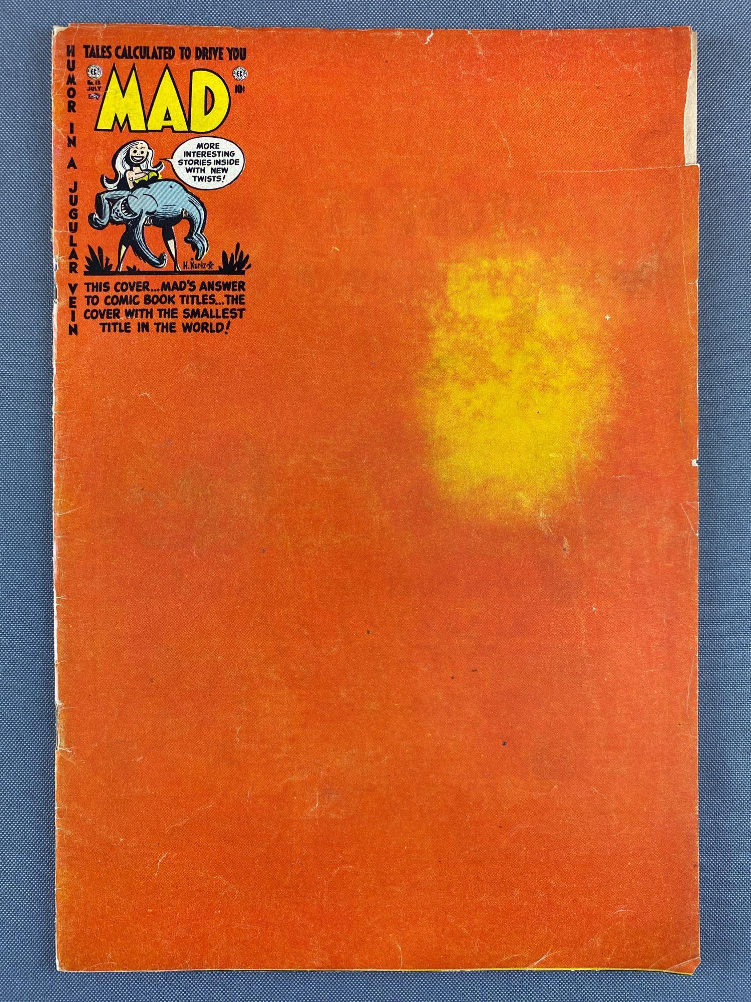 EC Comics Mad No. 13 Comic Book (1 of 8)