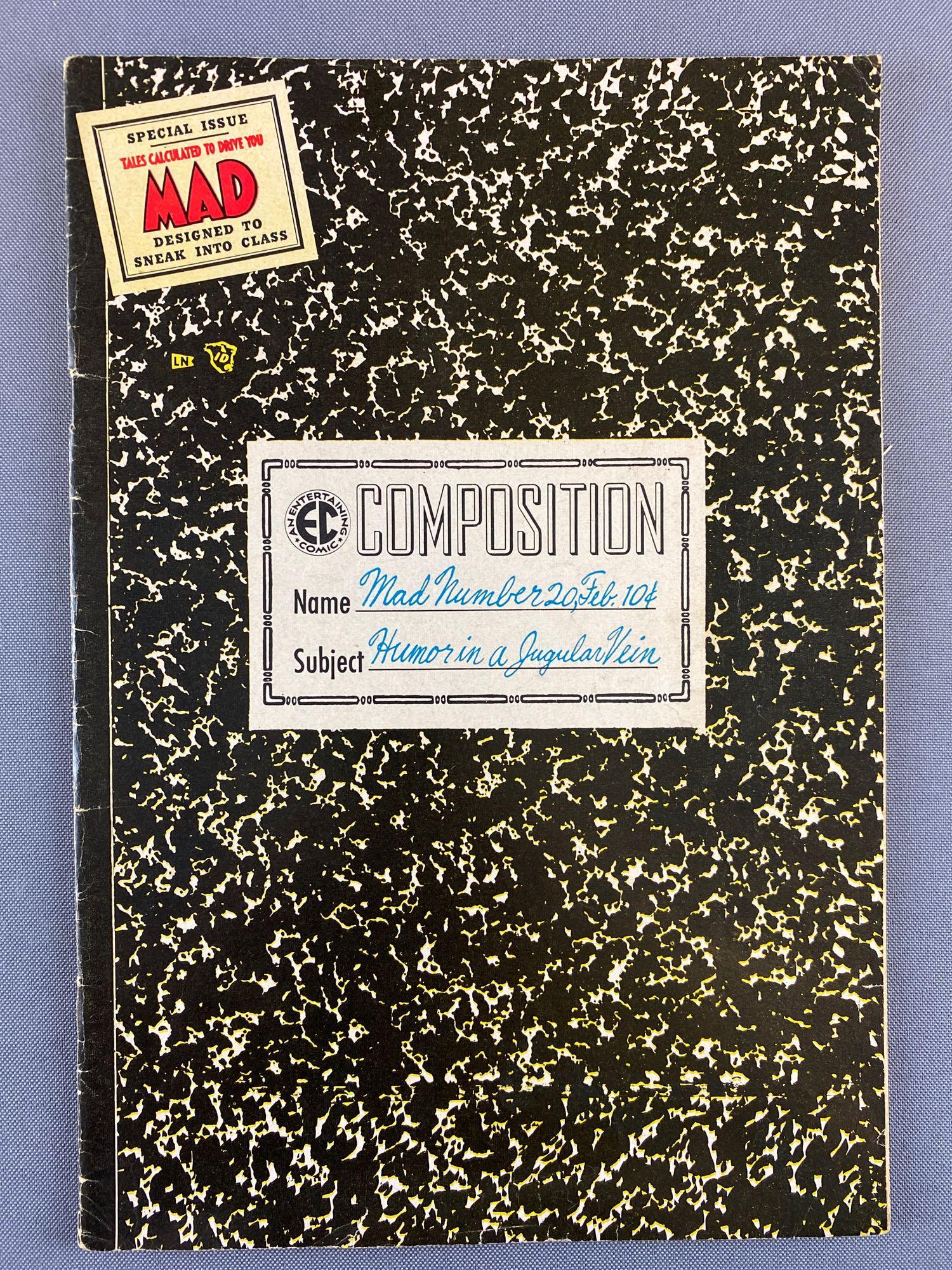 EC Comics Mad No. 20 Comic Book (1 of 8)