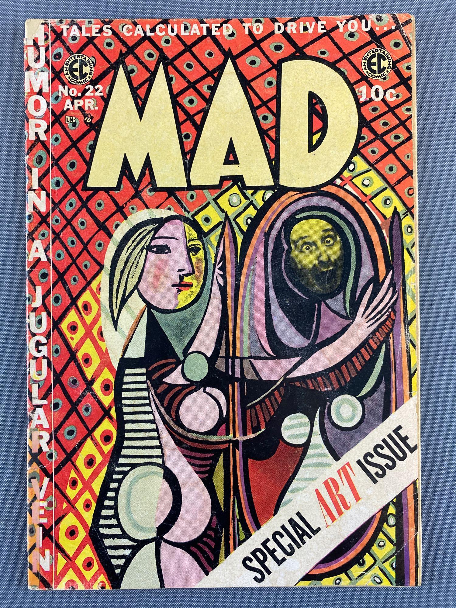 EC Comics Mad No. 22 Comic Book (1 of 8)