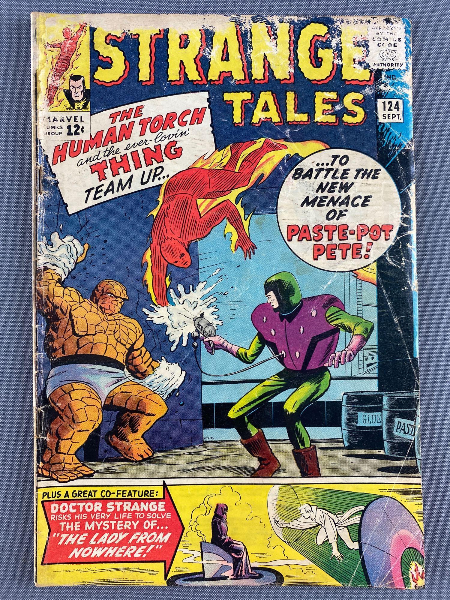 Marvel Comics StrangeTales No. 124 Comic Book (1 of 8)