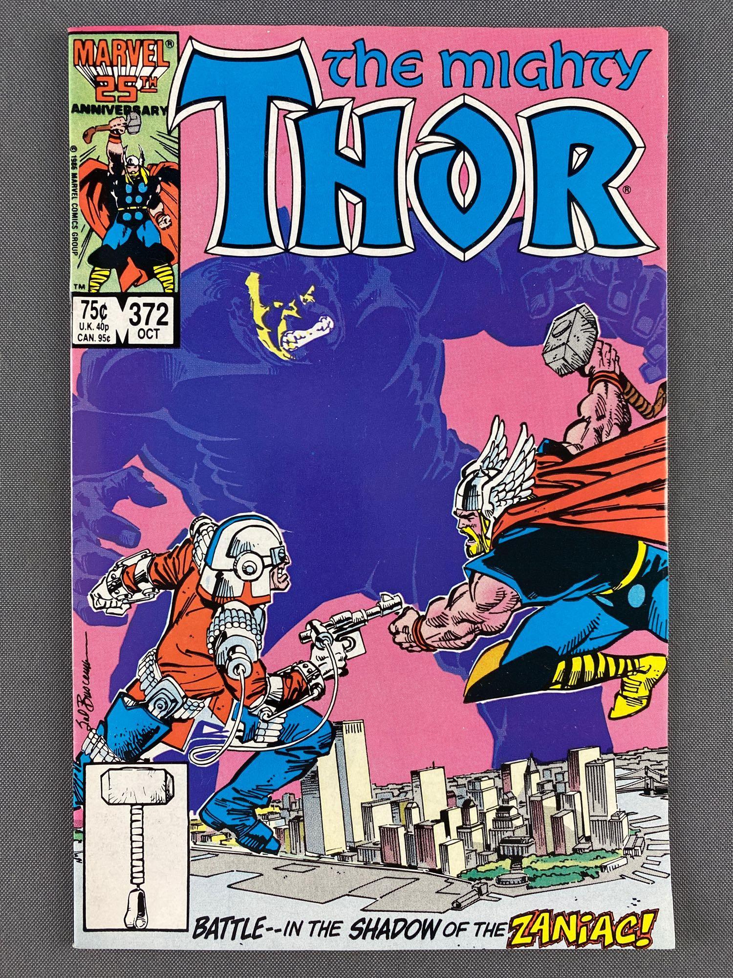 Marvel Comics Thor No. 372 Comic Book (1 of 8)