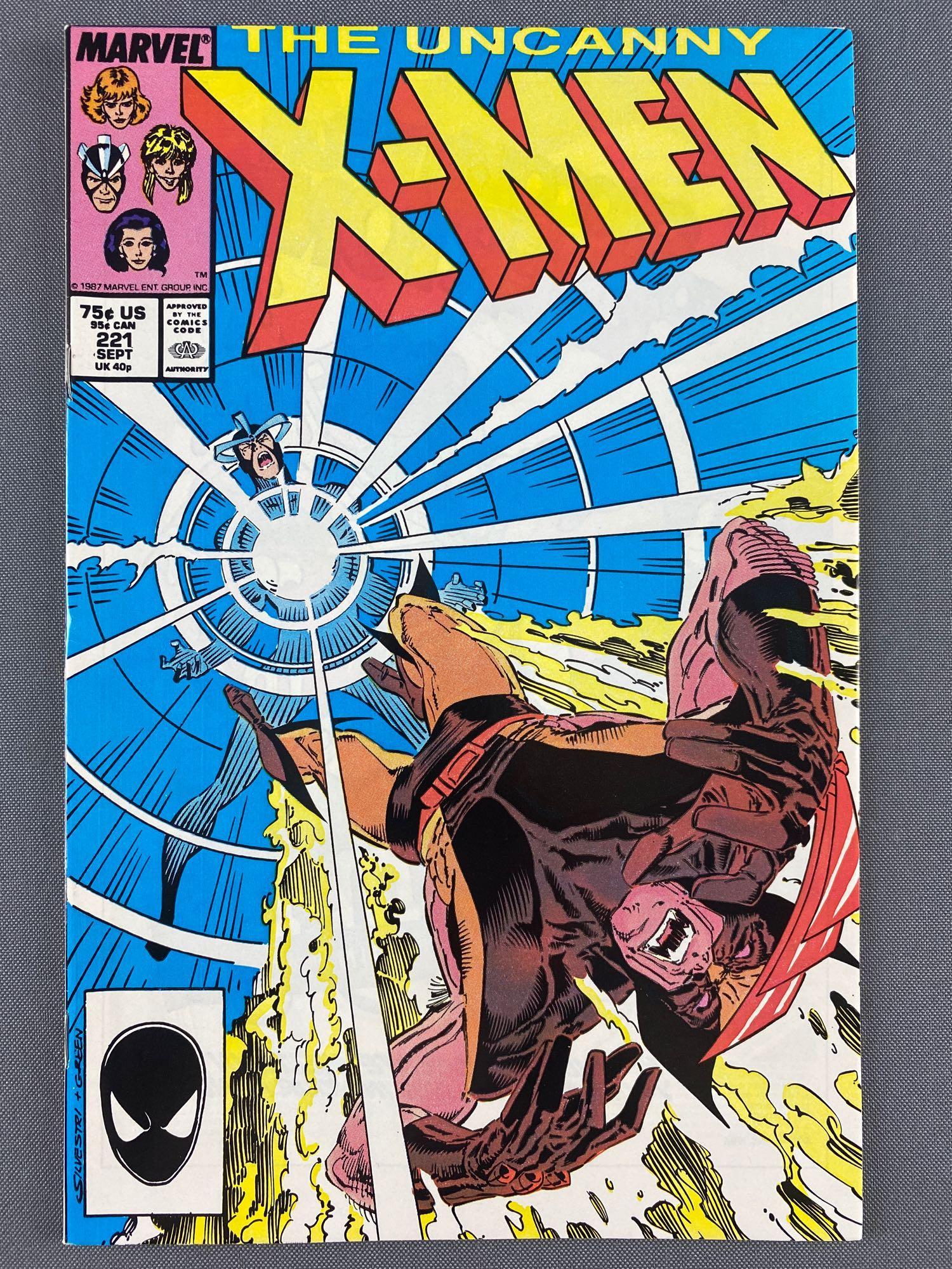 Marvel Comics Uncanny X-Men No. 221 Comic Book (1 of 8)