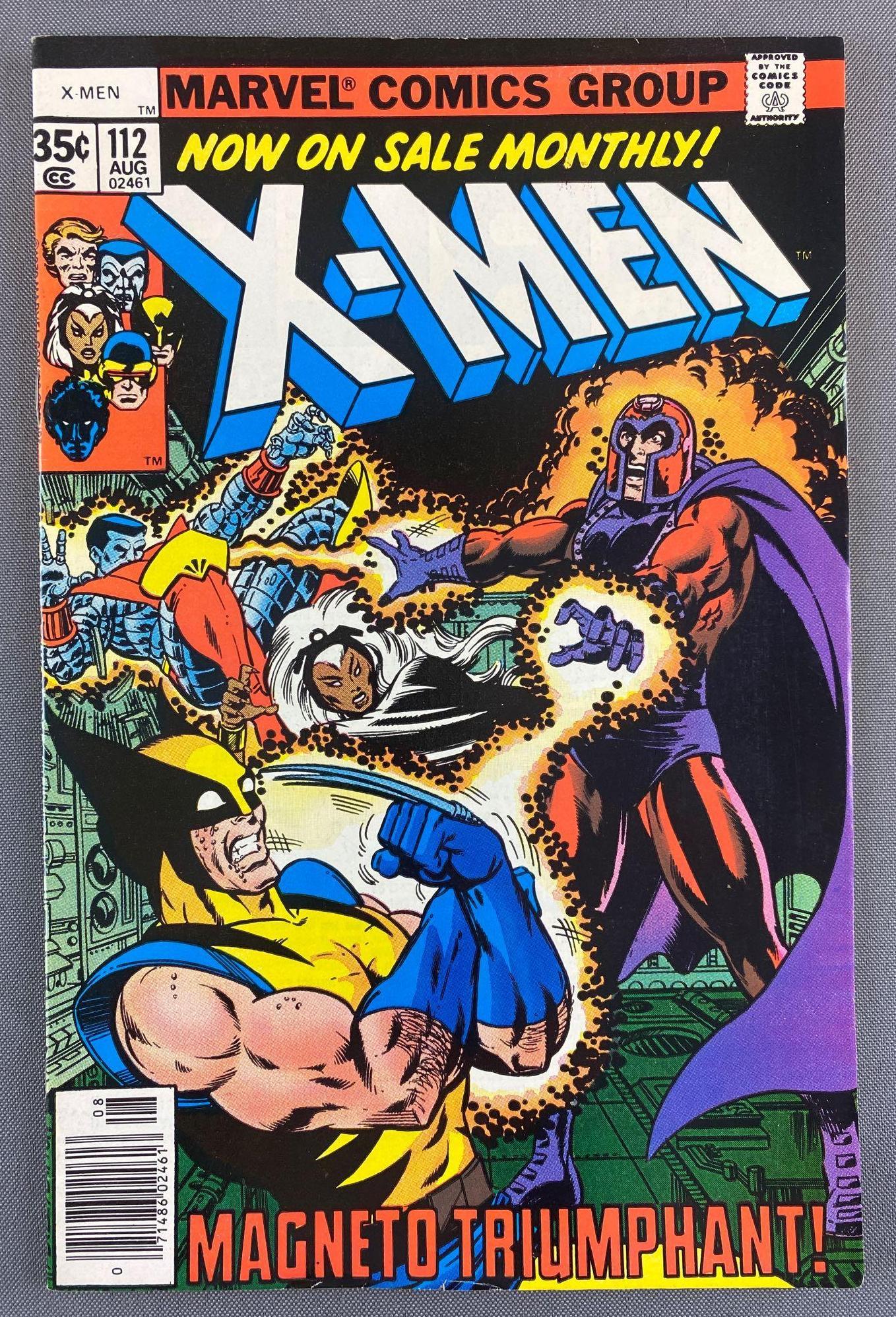 Marvel Comics X-Men No. 112 Comic Book (1 of 8)