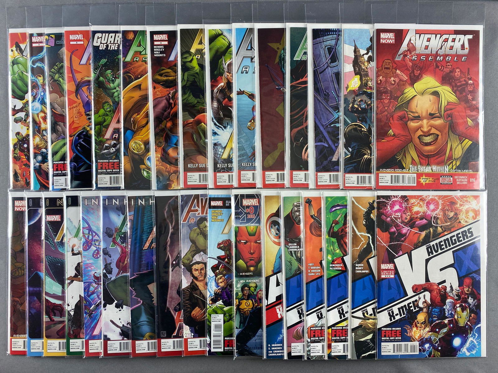 Group of 33 Marvel Comics Avengers Comic Books (1 of 3)