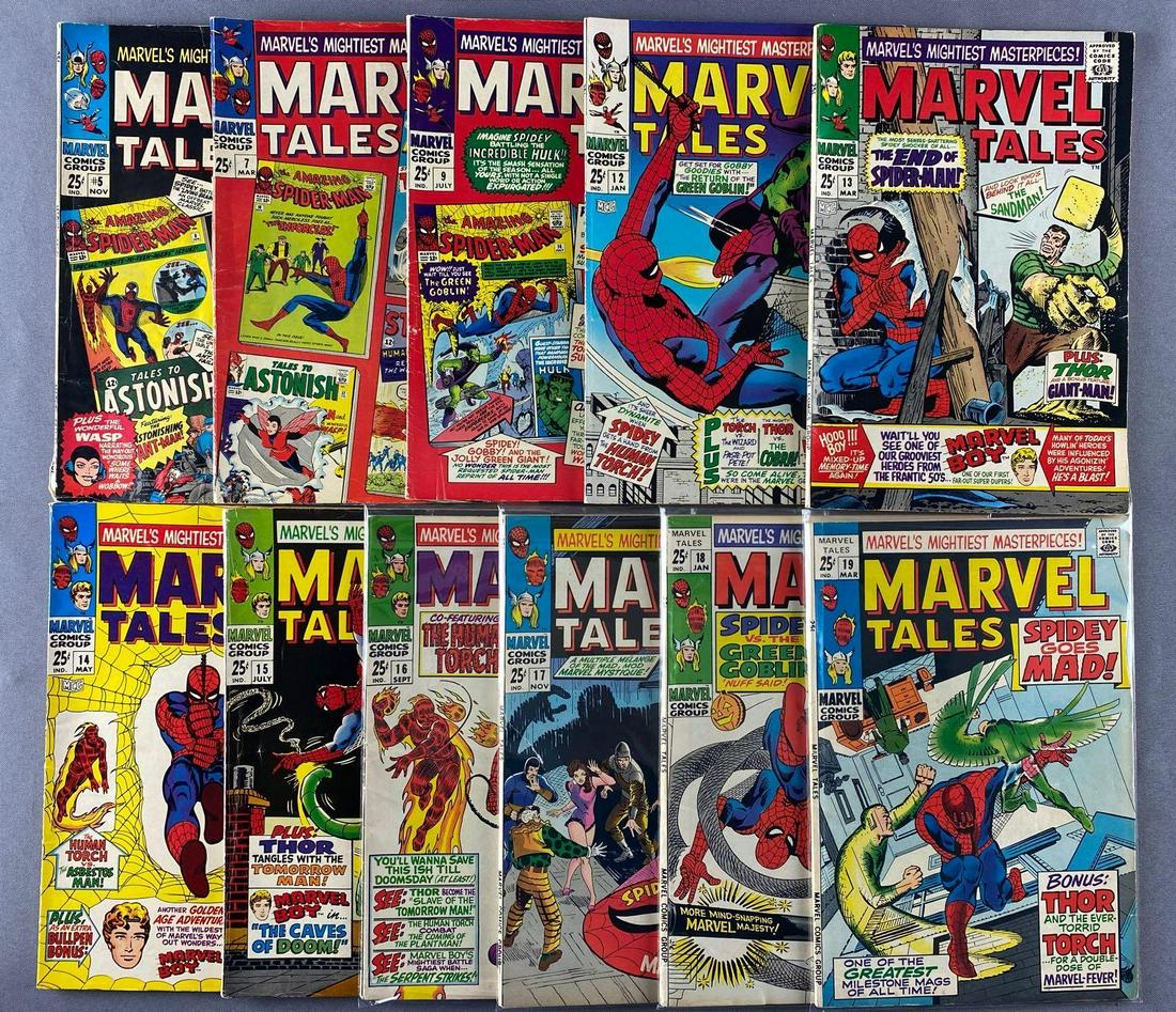 Group of 11 Marvel Comics Marvel Tales Comic Books (1 of 3)