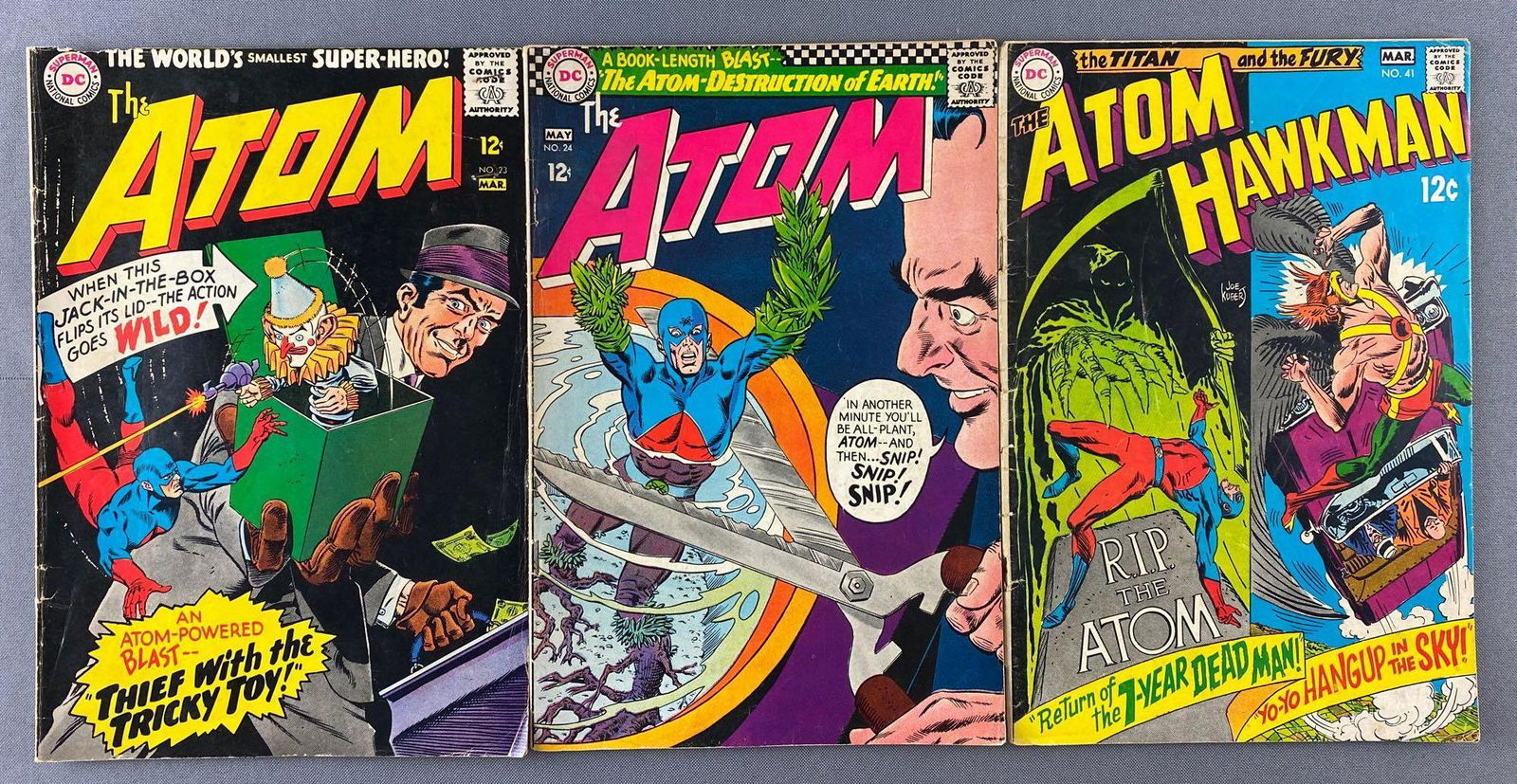 Group of 3 DC Comics Atom Comic Books (1 of 7)