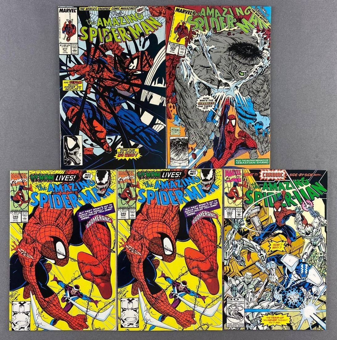 Group of 5 Marvel Comics The Amazing Spider-Man Comic (1 of 4)