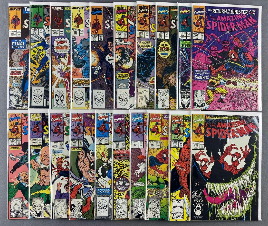 Group of 20 Marvel Comics The Amazing Spider-Man Comic (1 of 7)