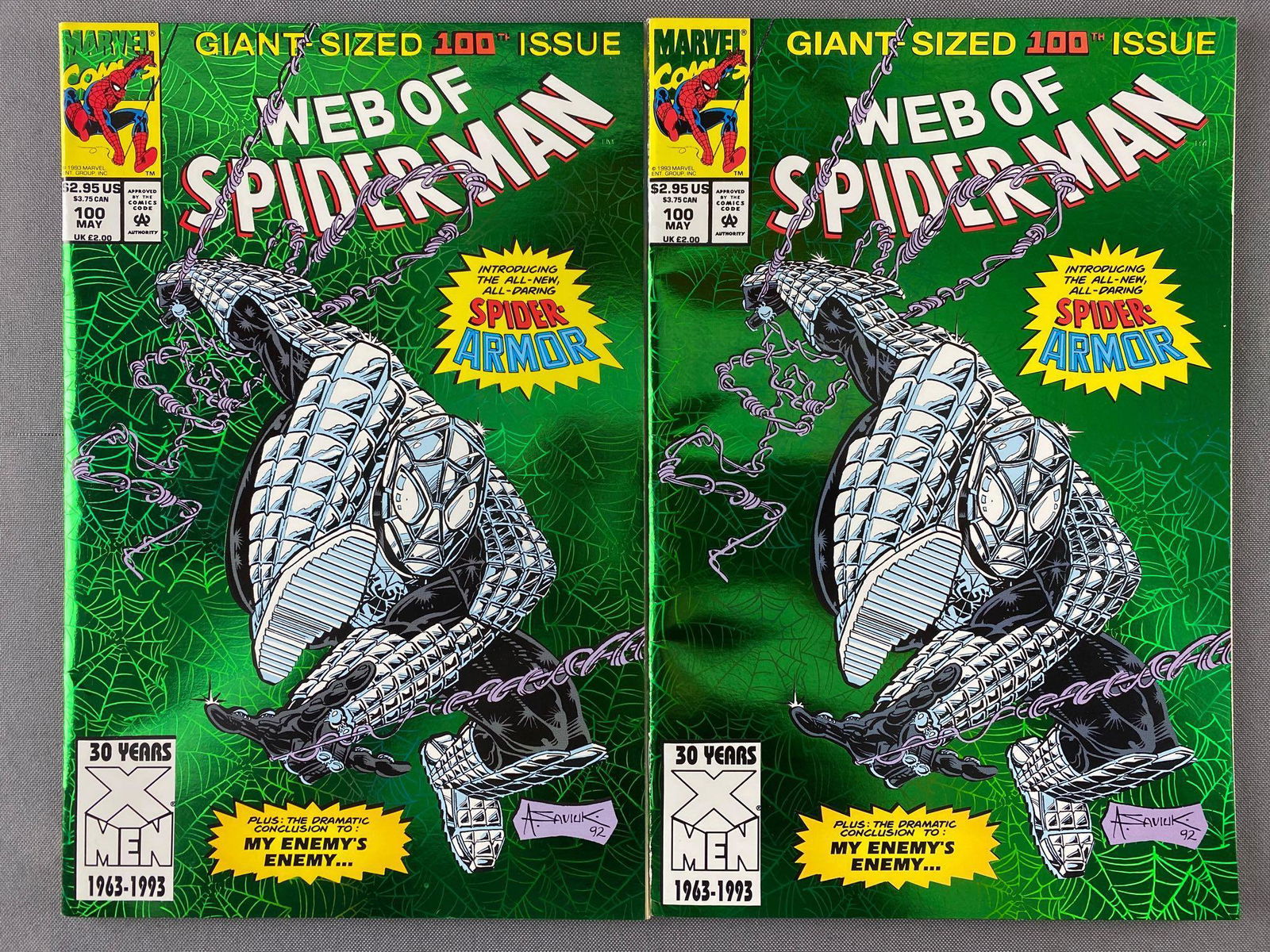 Group of 2 Marvel Comics Giant-Sized Web of Spider-Man (1 of 12)