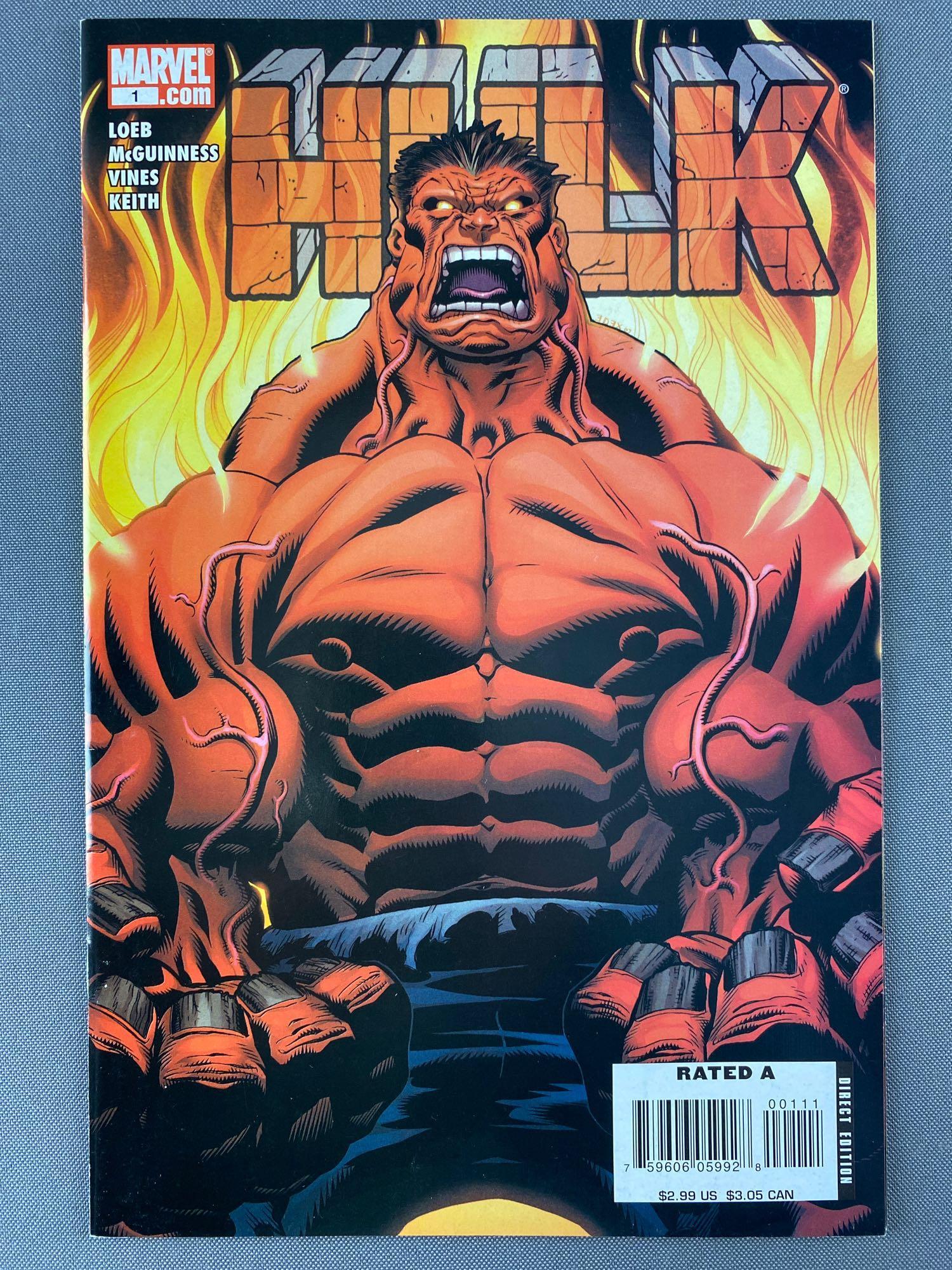 Marvel Comics Hulk No. 1 Comic Book (1 of 8)