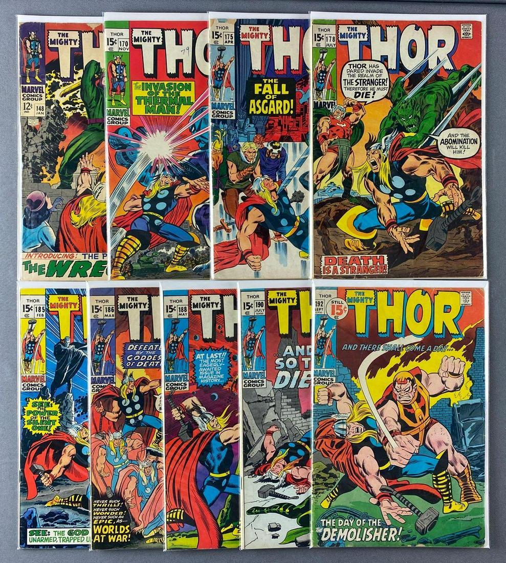 Group of 9 Marvel Comics Thor Comic Books (1 of 3)