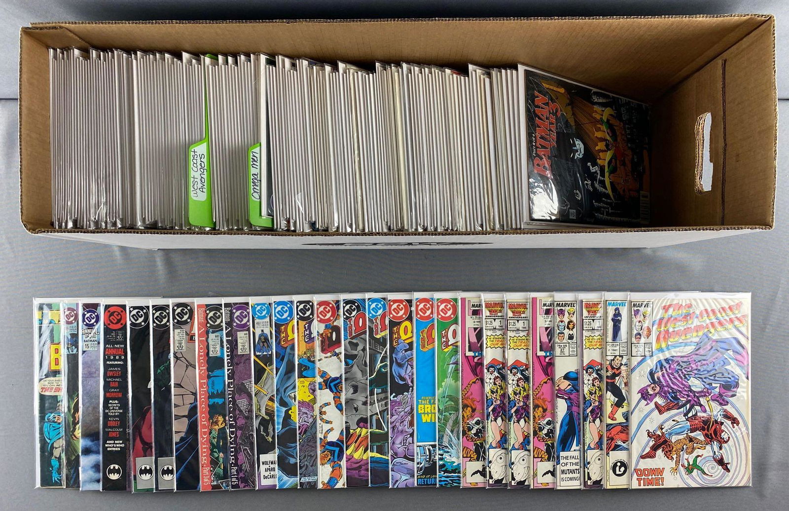Long box of assorted Comic Books (1 of 5)