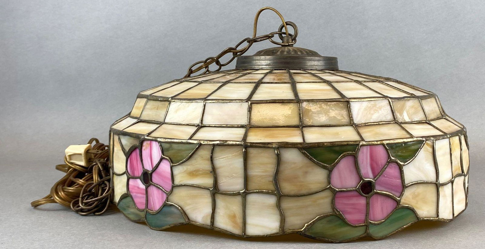 Hanging Stained Glass Light (1 of 6)