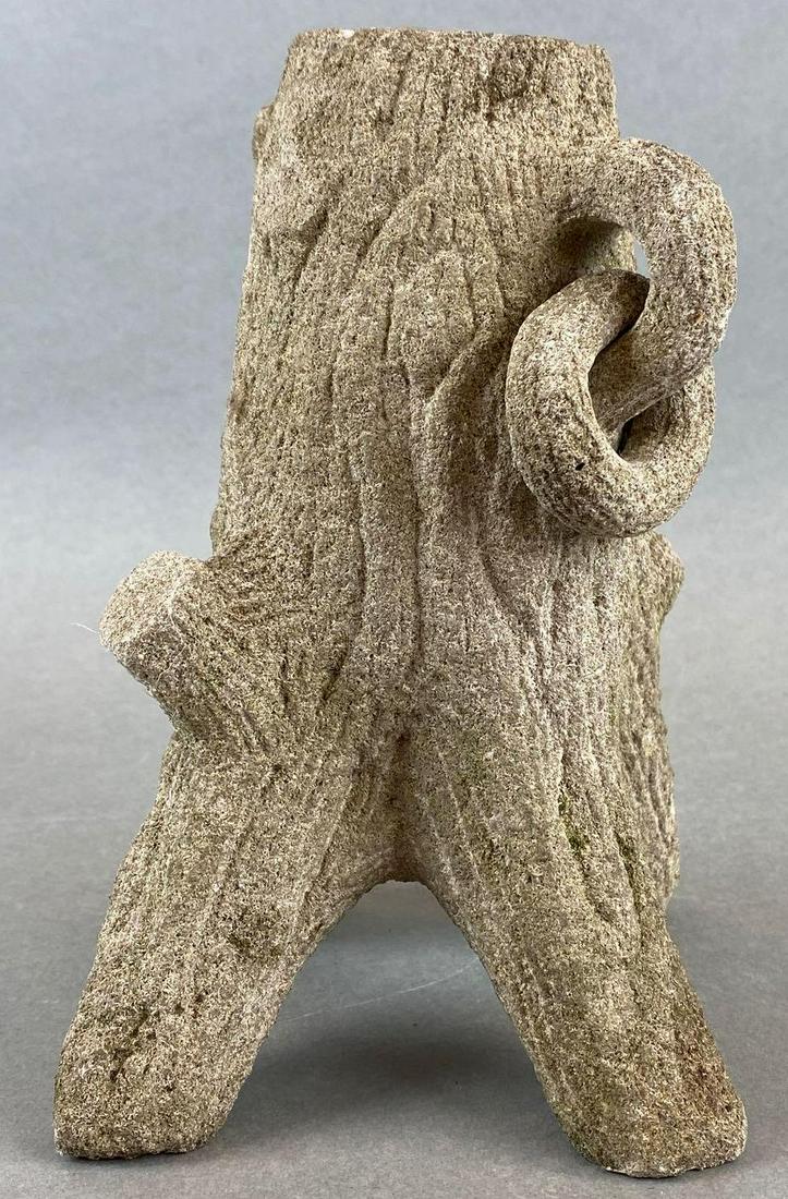 Sandstone Tree Shaped Candle Holder (1 of 6)