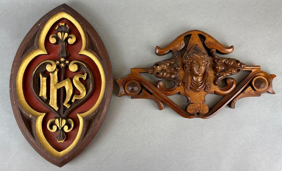 Group of 2 Wooden Religious Wall Decor (1 of 5)