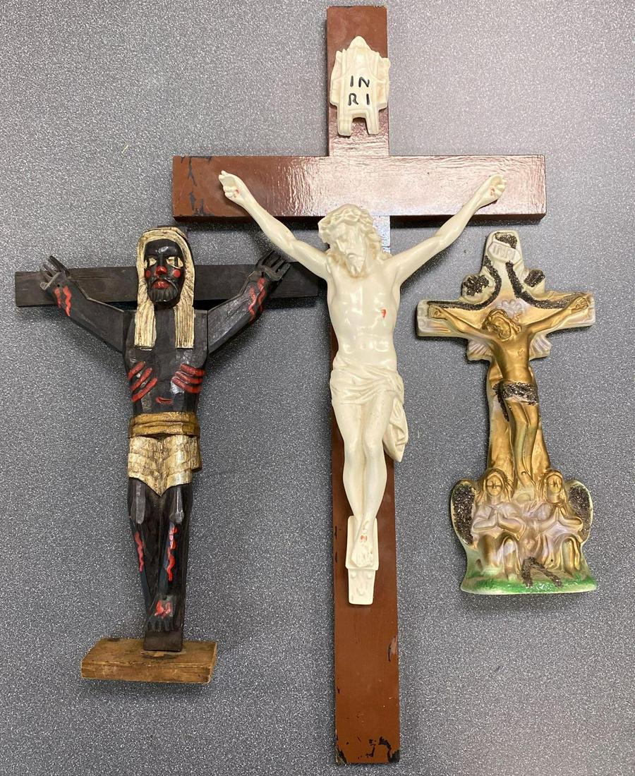 Group of 3 Crucifixion Scenes (1 of 7)