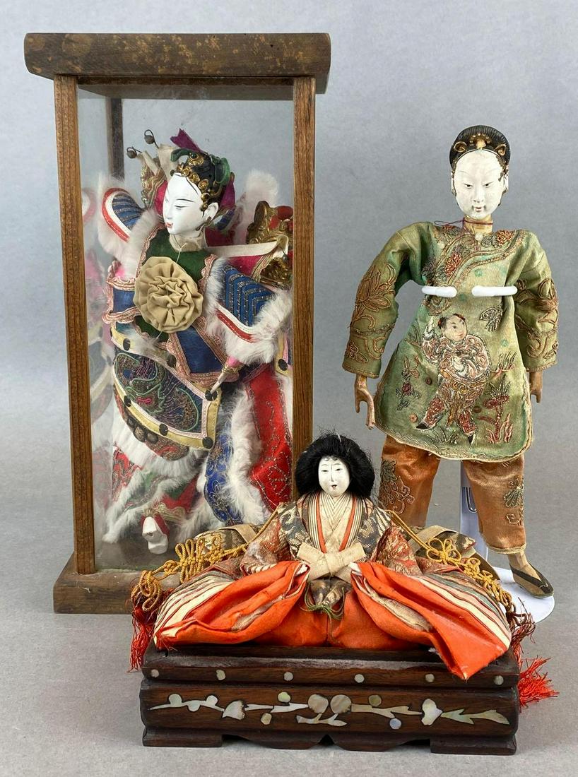 Group of 3 Assorted Asian Dolls (1 of 6)