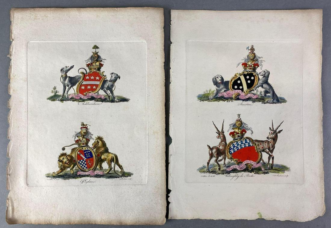 Heraldic Arms Print, FRANCIS CHESHAM (1749-1806) (1 of 8)
