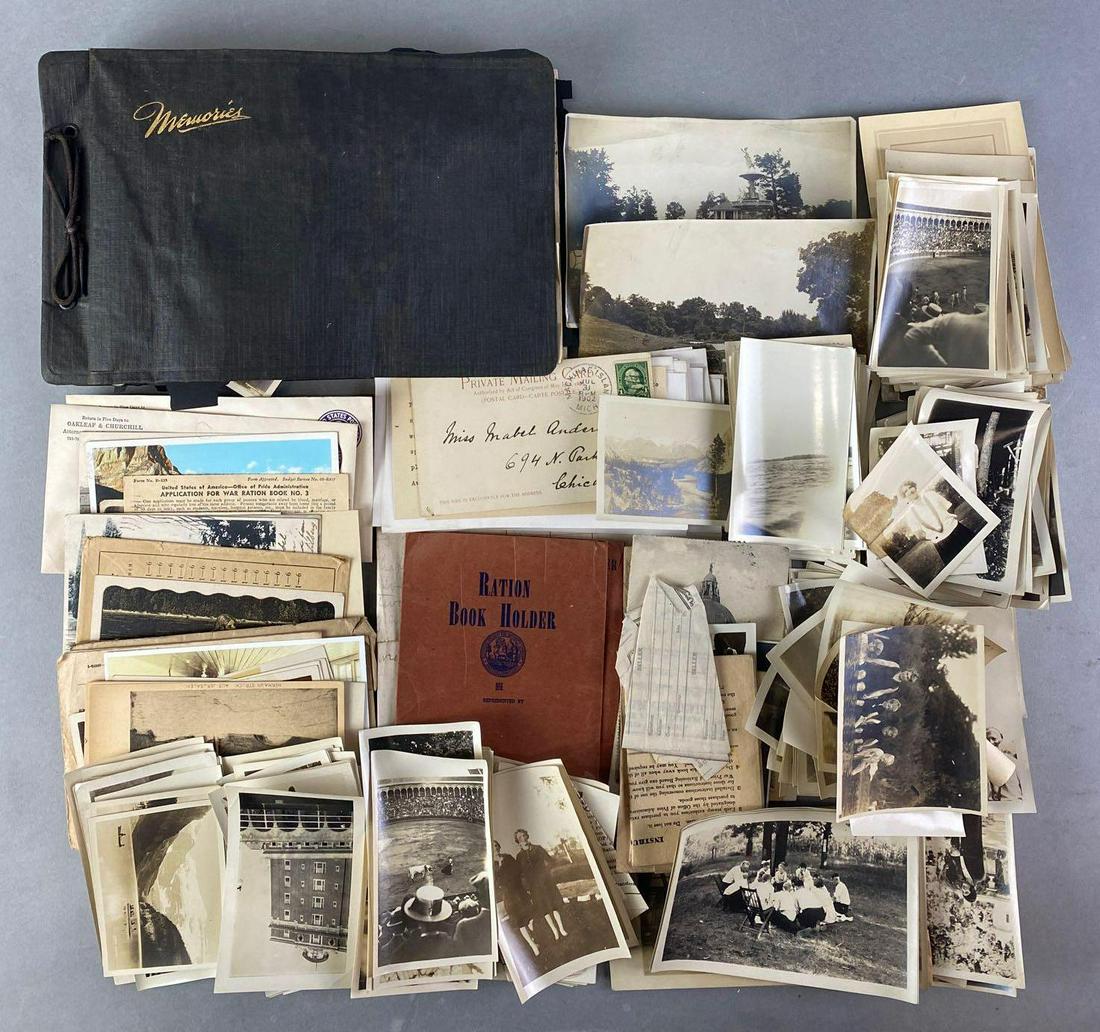 Group of Antique Photos, Post Cards and more (1 of 6)