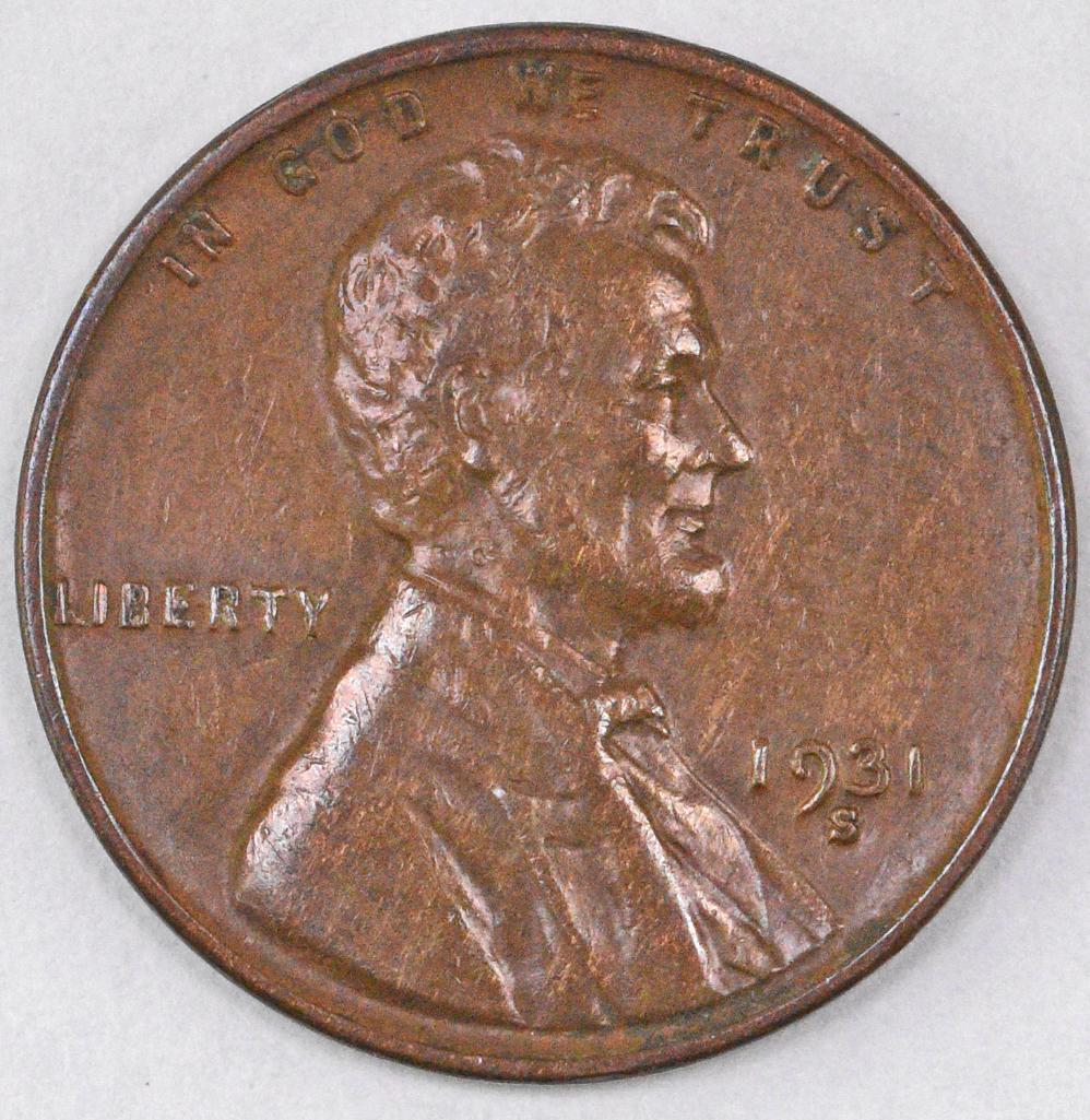 1931 S Lincoln Wheat Cent (1 of 2)