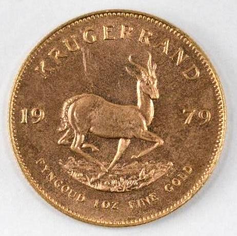 1978 South Africa Krugerrand 1oz. .999 Fine Gold (1 of 2)