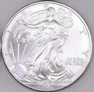 2003 American Silver Eagle 1oz (1 of 2)