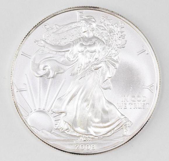 2008 American Silver Eagle 1oz (1 of 2)