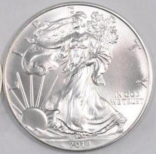 2014 American Silver Eagles 1oz (1 of 2)
