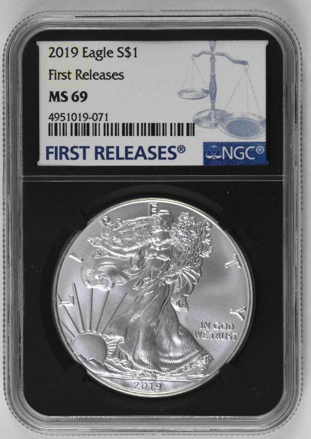 2019 American Eagle 1oz. (NGC) MS69 First Releases (1 of 2)
