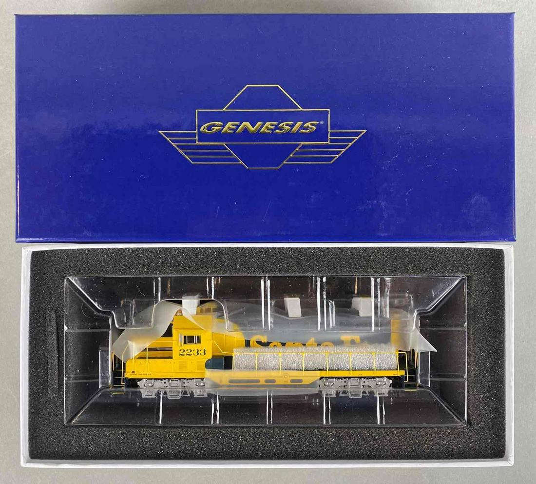 Athearn Genesis HO Gauge Diesel Locomotive: GP7u 2230 Santa Fe locomotive in original packaging, untested