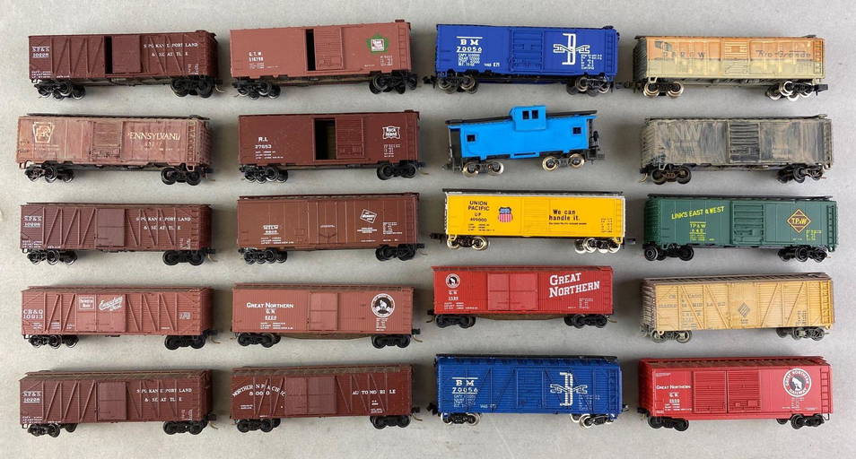 Group of 20 N Gauge Train Cars Mar 05, 2022 Matthew Bullock