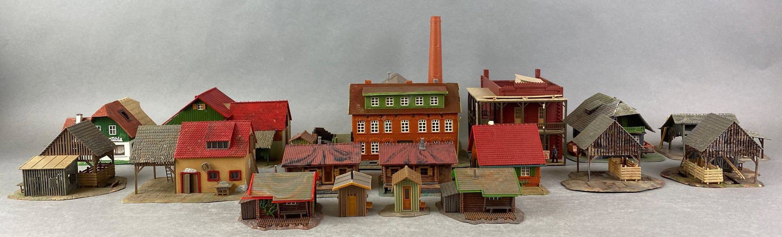 Group of Model Train Buildings (1 of 8)