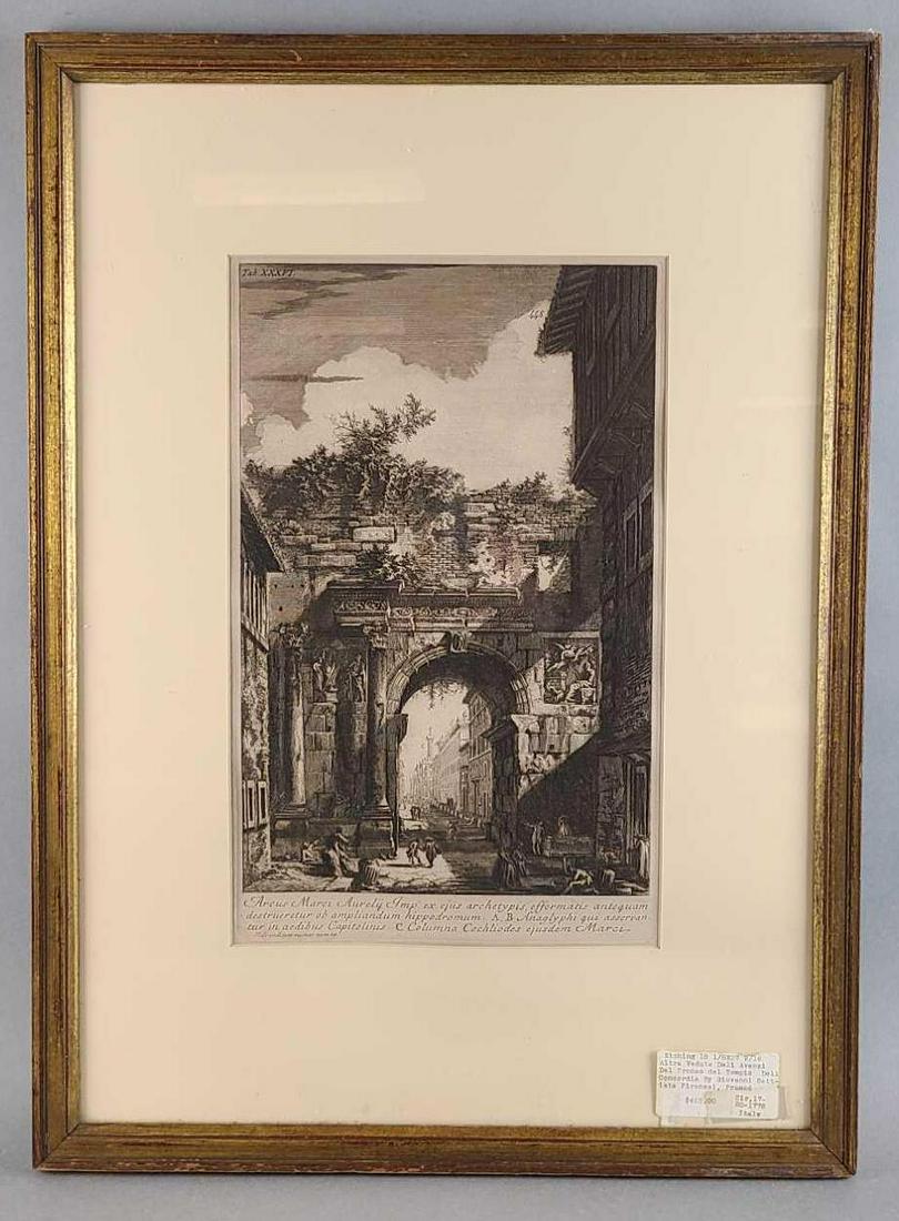 18th Century Giovanni Battista Piranesi Etching (1 of 6)