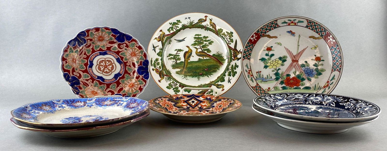 Group of 8 Decorative Ceramic Plates (1 of 6)