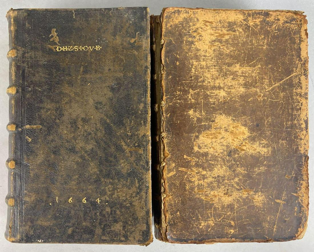 17th Century Group of 2 Antique Books (1 of 20)